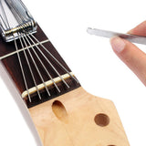 Maxbell 13 Sizes Long Shaft Files for Guitar Ukelele Mandolin Nut Bridge Saddle Slot