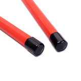 Maxbell Professional Jazz Drum Brushes Bamboo Drumsticks Unique Sound Instrument Red