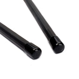 Maxbell Professional Jazz Drum Brushes Bamboo Drumsticks Unique Sound Instrument Black