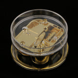 Maxbell Acrylic&Zinc Alloy Clockworkc Kids Wind-up Music Box Toy Melody Kiss the Rain
