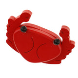 Maxbell Kitchen Pretend Food Play Toy Wooden Magnetic Decorative Crab Kid Present