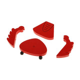 Maxbell Kitchen Pretend Food Play Toy Wooden Magnetic Decorative Crab Kid Present