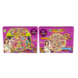 Maxbell Parents Pop Beads Art Craft Kit Toy Gift DIY Wristlet Hair Band Multicolored Set of 188