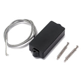 Maxbell Black Single Coil Sized 4 String Bass Pickup Cigar Box Guitar Pickup