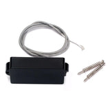 Maxbell Black Single Coil Sized 4 String Bass Pickup Cigar Box Guitar Pickup