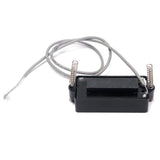 Maxbell Black Single Coil Sized 4 String Bass Pickup Cigar Box Guitar Pickup
