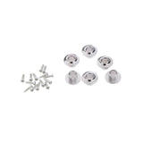 Maxbell 6pcs Semiclosed Tuners Tuning Pegs with Accs for Electric Acoustic Guitars