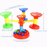 Maxbell Set of Desktop Shooting Ball Game Kids Children Parents Interaction Mini Family Fun Funny Toy Gift