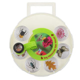 Maxbell Insect Collection Box Set with Rotated Magnifier School Kindergarten Outdoor Kids Toys