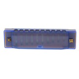 Maxbell Children Kids 10 Holes Mouth Organ Harmonica Music Learning Toy Instrument Xmas Gift Blue