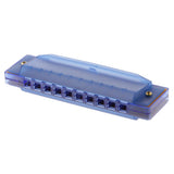 Maxbell Children Kids 10 Holes Mouth Organ Harmonica Music Learning Toy Instrument Xmas Gift Blue