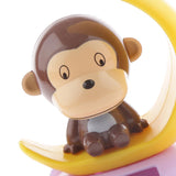 Maxbell Brown Solar Power Swing Monkey Doll Car Ornament Home Decor Xmas Gifts Toys