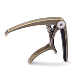 Maxbell Capo – Quick Trigger Release for Acoustic & Electric Guitar/Ukulele-Bronze