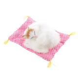 Maxbell Cloth Pad Cat Doll Animal Doll Toy Home Ornament Desk Decor Gift