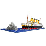 Maxbell 1860pcs Grand Titanic Building Blocks Kit Ship Model Kids Toy Gift