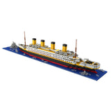Maxbell 1860pcs Grand Titanic Building Blocks Kit Ship Model Kids Toy Gift