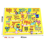 Maxbell 1-20 Numbers Matching Slide Game Board Math Rail Maze Slide Matching Maze Puzzle Kids Intelligence Toys