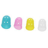 Maxbell Guitar Fingertip Protectors Silicone Finger Guards for Bass/Ukulele Guitar#L