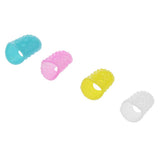 Maxbell Guitar Fingertip Protectors Silicone Finger Guards for Bass/Ukulele Guitar#L