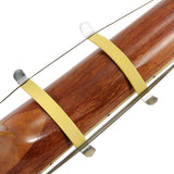 Maxbell 2pcs Luthier Guitar Care Tool String Spreaders for Cleaning Fretboard Yellow