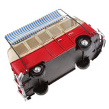 Maxbell Kids Metal Single-storey Bus Model Handmade Vehicles Craft Xmas Gifts