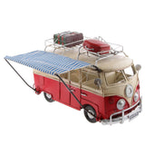 Maxbell Kids Metal Single-storey Bus Model Handmade Vehicles Craft Xmas Gifts