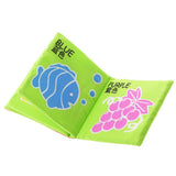 Maxbell Set of Soft Cloth Cognize Books Infant Baby Children Kids Intelligence Developmental Xmas Toy Gift