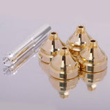Maxbell Trumpet Mouthpiece 4 Sizes Set 3C 5C 7C 1-1/2C Gold Plated Mouth Pieces Kit