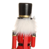 Maxbell Handpainted Standing Wooden Nutcracker Soldier Christmas Ornament Home Decoration Collectibles Birthday Gift