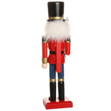 Maxbell Handpainted Standing Wooden Nutcracker Soldier Christmas Ornament Home Decoration Collectibles Birthday Gift