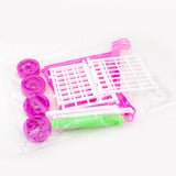 Maxbell Mini Plastic Children Shopping Hand Trolley Cart for Kids Developmental Pretend Role Play Toy Playset