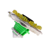 Maxbell Rare Fusion Top 4D Fight Master Spinning Top with String Launcher Yellow