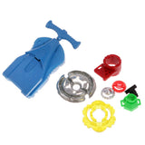 Maxbell Rare Fusion Top 4D Fight Master Spinning Top with String Launcher Yellow