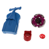 Maxbell Rare Fusion Top 4D Fight Master Spinning Top with String Launcher Purple Xmas Gift