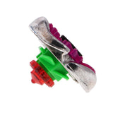 Maxbell Rare Fusion Top 4D Fight Master Spinning Top with String Launcher Purple Xmas Gift