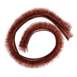 Max Maxb 10Pieces Plastic Simulation Dolls Eyelashes for BJD Doll Accessory Red Brown