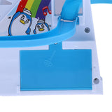 Maxbell Penguin Race Track Game Playful and Educational Penguin Slide Race Set with Cheerful Music Kids Toys Birthday Xmas Gifts Electric Rotary Slide Track Toys