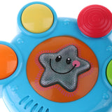 Maxbell Baby Musical Learning Toy Electronic Jazz Drum with Sound & Lights Kids Toys Gift