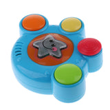 Maxbell Baby Musical Learning Toy Electronic Jazz Drum with Sound & Lights Kids Toys Gift