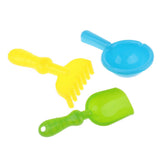 Maxbell Kids Beach Sand Toy Tool Set (5pcs/set - Sand Tools Shovel Rake and More)