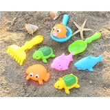 Maxbell Kids Beach Sand Toy Tool Set (5pcs/set - Sand Tools Shovel Rake and More)