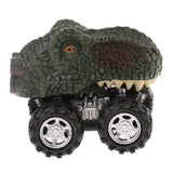 Maxbell 2xDinosaurs Figures Pull Back Cars Jurassic Toys Kids Children Birthday Gift