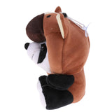 Maxbell Cute Chinese 12 Zodiac Plush Stuffed Animal Doll w/Sucker Home Decor -Horse