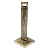 10cm Metal Model Shanghai World Financial Center Bronze Statue Home Decor