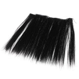Maxbell BJD Doll DIY Hair Bulk Wigs For Doll Hairpiece Making Supplies Black