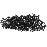 Maxbell 200 Pieces Black Plastic Safety Eyes for Teddy Bear Doll Animal Toys 6MM