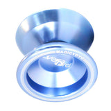Maxbell T5 Professional Alloy YoYo Ball Bearing String Toy Lake blue