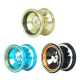 Maxbell Cool Professional M001-B Alloy YoYo Ball Bearing String Trick Kid Toy Black