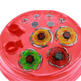 Maxbell Metal Master Spinning Top Set Kids Toys AA26 Red