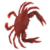 Maxbell Simulation Animal Model Figure Toys Figurine Home Decor Red Crab